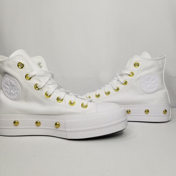 Converse CTAS Lift Platform Hi Tops Brand New Women's Size 7.5 A06787C NWT - Picture 3 of 8
